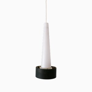 Mid-Century Acrylic Glass & Metal Church Pendant Lamp, Germany, 1960s