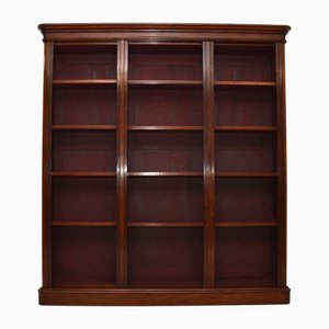 Antique Victorian Open Bookcase, 1860