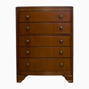 Vintage Oak Chest of Drawers from Lebus, 1950s