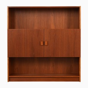 Danish Teak Bookcase, 1970s