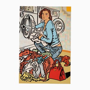 Ralf Schmidt, Pulizia, Acrilico su tela