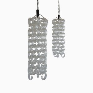 Hängelampen von Giusto Toso Fratelli Toso, 1968, 2er Set