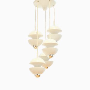 Space Age Cascading Lamp by Klaus Hempel for Kaiser Leuchten, Germany, 1970s