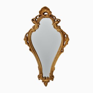 Vergoldeter Barock Spiegel, 20. Jh., 1950er