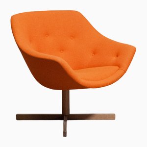Fauteuil Pivotant Mandarini attribué à Carl Gustaf Hiort et Nanna Ditzel, 1960s