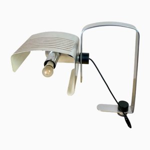 Große Schreibtischlampe aus Aluminium von Etienne Fermigier für Monic, 1970er