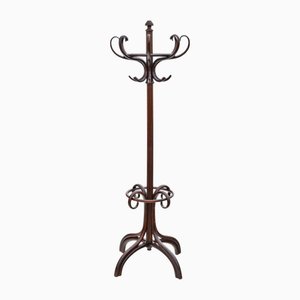 Large Antique Bentwood Coat and Hat Stand, 1890s