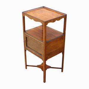 Table de Chevet Géorgienne Antique en Acajou, 1800
