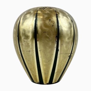 Versilberte Art Deco Ikora Vase von WMF, 1950er