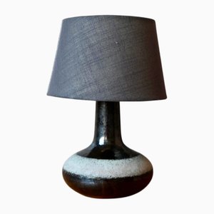 Vintage Tischlampe aus Steingut, 1960er