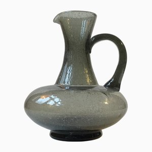 Vintage Krug aus Grauem Blisterglas von Zbigniew Horbowy, 1970er