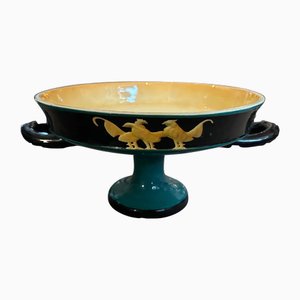 Art Deco Italian Ceramic Centerpiece by Vibi, 1930s
