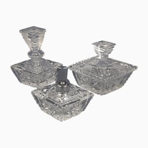 Vintage Perfume Bottles, 1950, Set of 3
