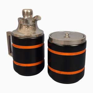 Thermos for Drinks and Ice, 1970s, Set of 2
