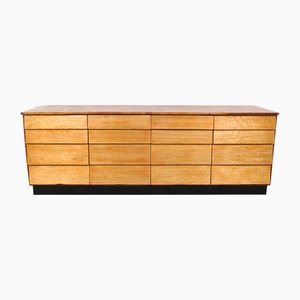 Grande Commode à Tiroirs Vintage en Hêtre, 1950s