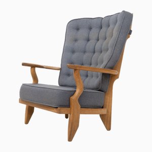 Fauteuil Grand Repo par Guillerme & Chambron pour Votre Maison, 1950s