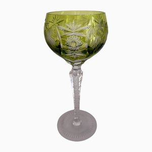 Grape Wine Glass in Reseda by Römer for Nachtmann, 1970s,