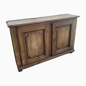 Antique Double Door Walnut Sideboard
