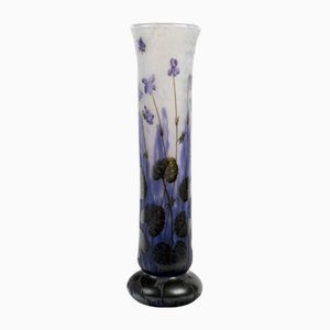 Violets Vase from Daum, 1905
