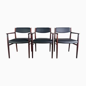 Mid-Century Danish Rosewood Armchair by P. Olsen Sibast for Arne Vodder