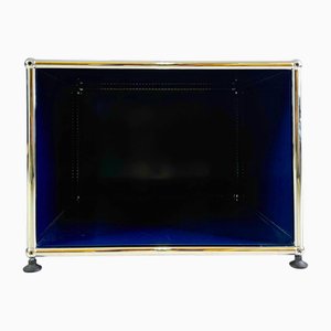 Sideboard in Steel Blue by Fritz Haller for Usm Haller