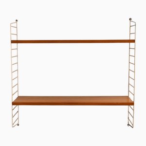 Hylla Scandinavian Oak Shelf System, 1960s