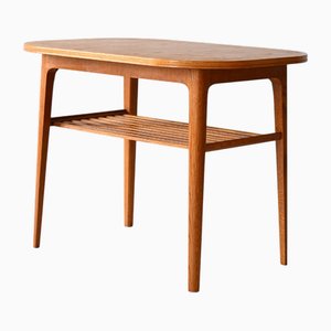 Scandinavian Oak Coffee Table, 1960s