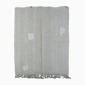 Vintage Anatolian Beige Kilim Rug, 1960