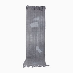 Tapis Vintage Gris en Chanvre