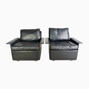 Mid-Century Armlehnstuhl RZ 62 in Schwarz von Dieter Rams für Vitsoe
