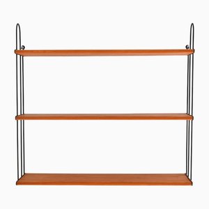 Vintage Scandinavian Hylla in Oak and Iron, 1960s