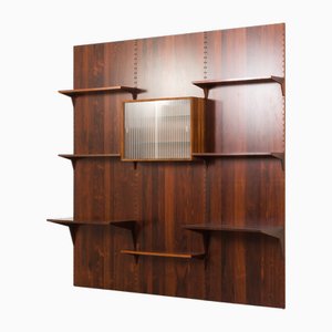 Vintage Danish Rosewood Wall Unit by Poul Cadovius for Cado, 1960s