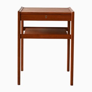 Table de Chevet Vintage par Egström & Mírstrand pour Dixi, Suède, 1960s