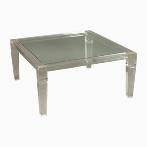 Vintage Transparent Coffee Table, 1990s