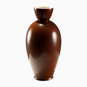 Jarrón vintage de Giovanni Gariboldi Richard para Ginori San Cristoforo, años 50