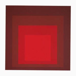 Josef Albers, Homage to the Square: R-I D-5, 1971, Original Silkscreen Print