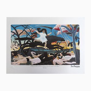 Henri Rousseau, Le Douanier Rousseau, Guerre, Lithograph