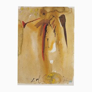 Salvador Dali: Saint-Michel, Signed Lithograph