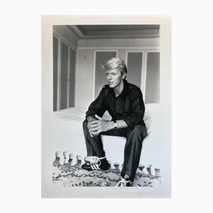 Philippe Ledru, David Bowie, Signiertes und nummeriertes Foto