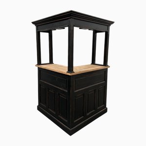 Solid Oak Bar with Black Patina