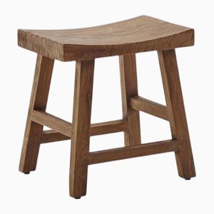 Tabouret Charles en Teck