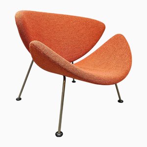 Sedia vintage Slice arancione di Pierre Paulin per Artifort, Paesi Bassi, anni '90