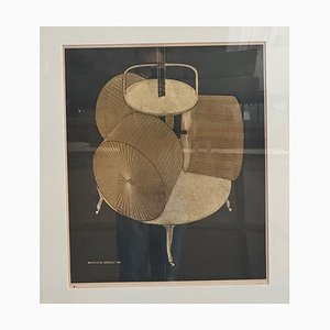Marcel Duchamp, Broyeuse de Chocolat No. 2, 1970, Lithograph, Framed