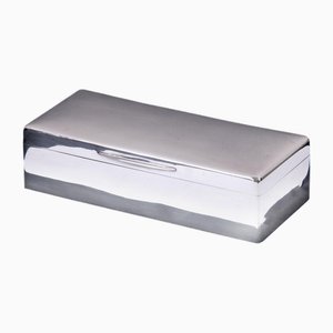 Vintage Deckeldose aus Sterling Silber, 1920er