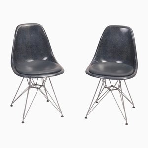 Chaises d'Appoint Vintage par Eames, 1970s, Set de 2