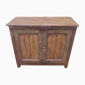 Pine Painted Cupboard, South of France