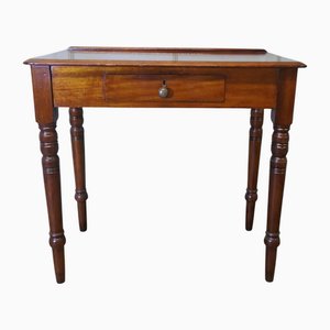 Kleiner viktorianischer Flurtisch aus Mahagoni, 1880