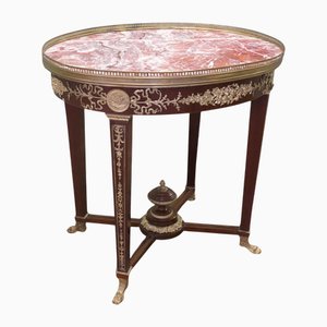 Französischer Ovaler Empire Tisch, 1900