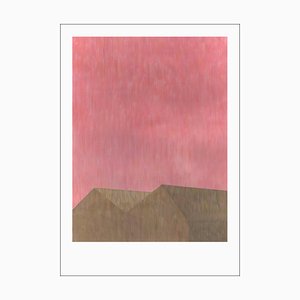 Nacho Reina, Industrial Brutalist Architecture, 2025, Acrylmalerei auf Papier