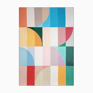 Natalia Roman, Abstract Vines, 2025, Acrílico sobre papel de acuarela